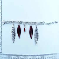 Fashion bracelets with leaves 8118