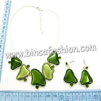 Enamel necklaces