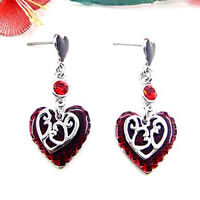 Heart earrings