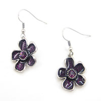 Flower earrings