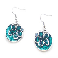 Enamel earrings