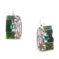 Alloy earrings