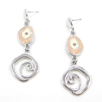 Alloy earrings