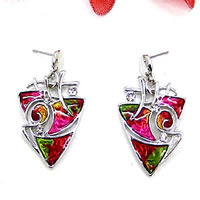 Alloy earrings