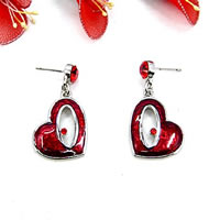 Heart earrings