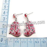 Alloy earrings