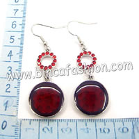 Alloy earrings