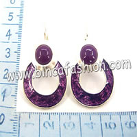 Alloy earrings