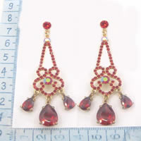 Zircon earrings
