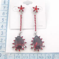 Zircon earrings
