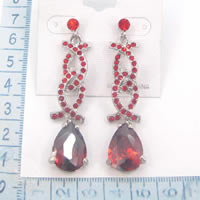 Zircon earrings