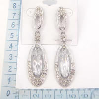 Zircon earrings