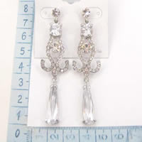 Zircon earrings