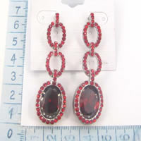 Zircon earrings