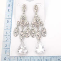 Zircon earrings