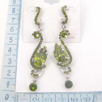 Zircon earrings