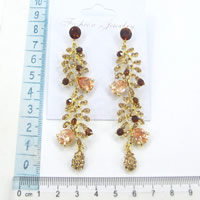 Zircon earrings