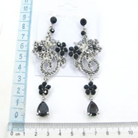 Zircon earrings