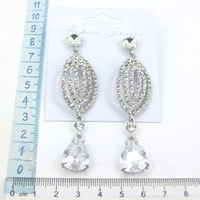 Zircon earrings