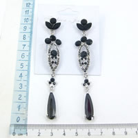 Zircon earrings