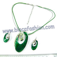Alloy jewellery set