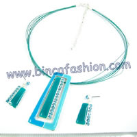 Alloy jewellery set