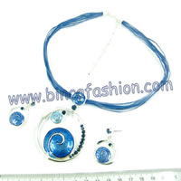 Alloy jewellery set