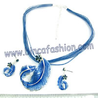 Alloy jewellery set