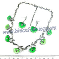 Alloy necklace set