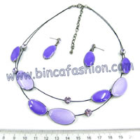 Alloy jewellery set