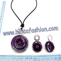 Alloy jewellery set