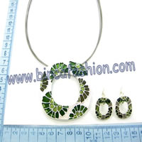 Alloy jewellery set