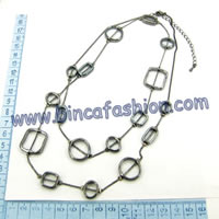 Alloy long necklaces