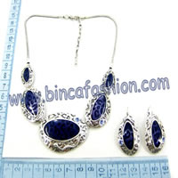 Alloy jewellery set