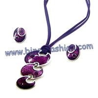 Alloy jewellery set