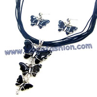 Alloy jewellery set