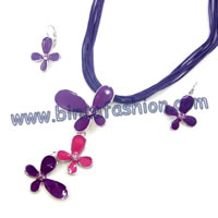 Alloy jewellery set