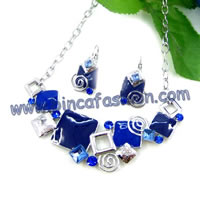 Alloy jewellery set