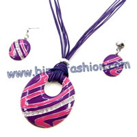 Alloy jewellery set