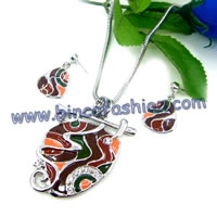 Alloy jewellery set