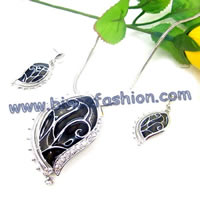 Alloy jewellery set