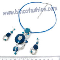 Alloy jewellery set