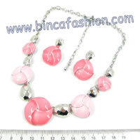 Alloy jewellery set