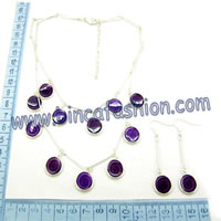 Alloy jewellery set