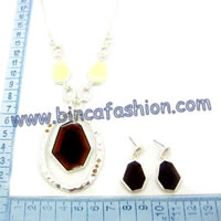Alloy jewellery set