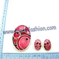 Alloy jewellery set