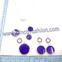 Alloy jewellery set