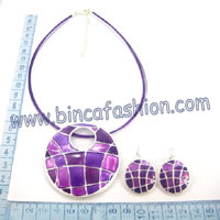 Alloy jewellery set