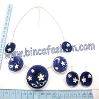 Alloy necklace set