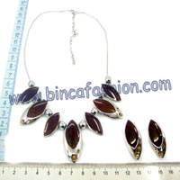 Alloy jewellery set